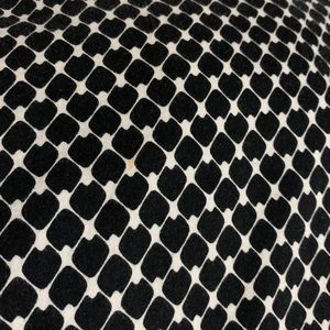 Plus Size 18 Crop Pants Black & White Flare Leg